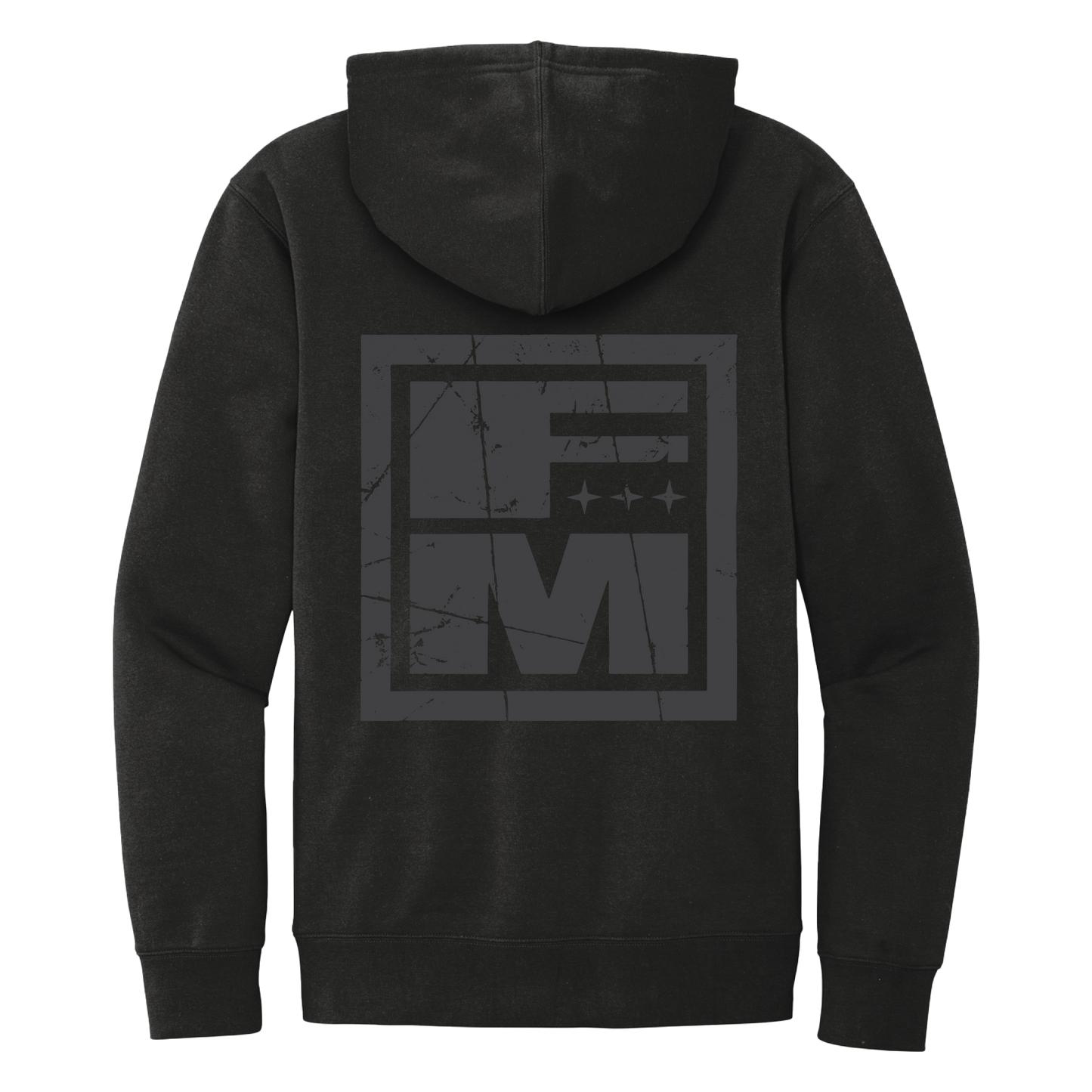 FM Black Pullover Hoodie