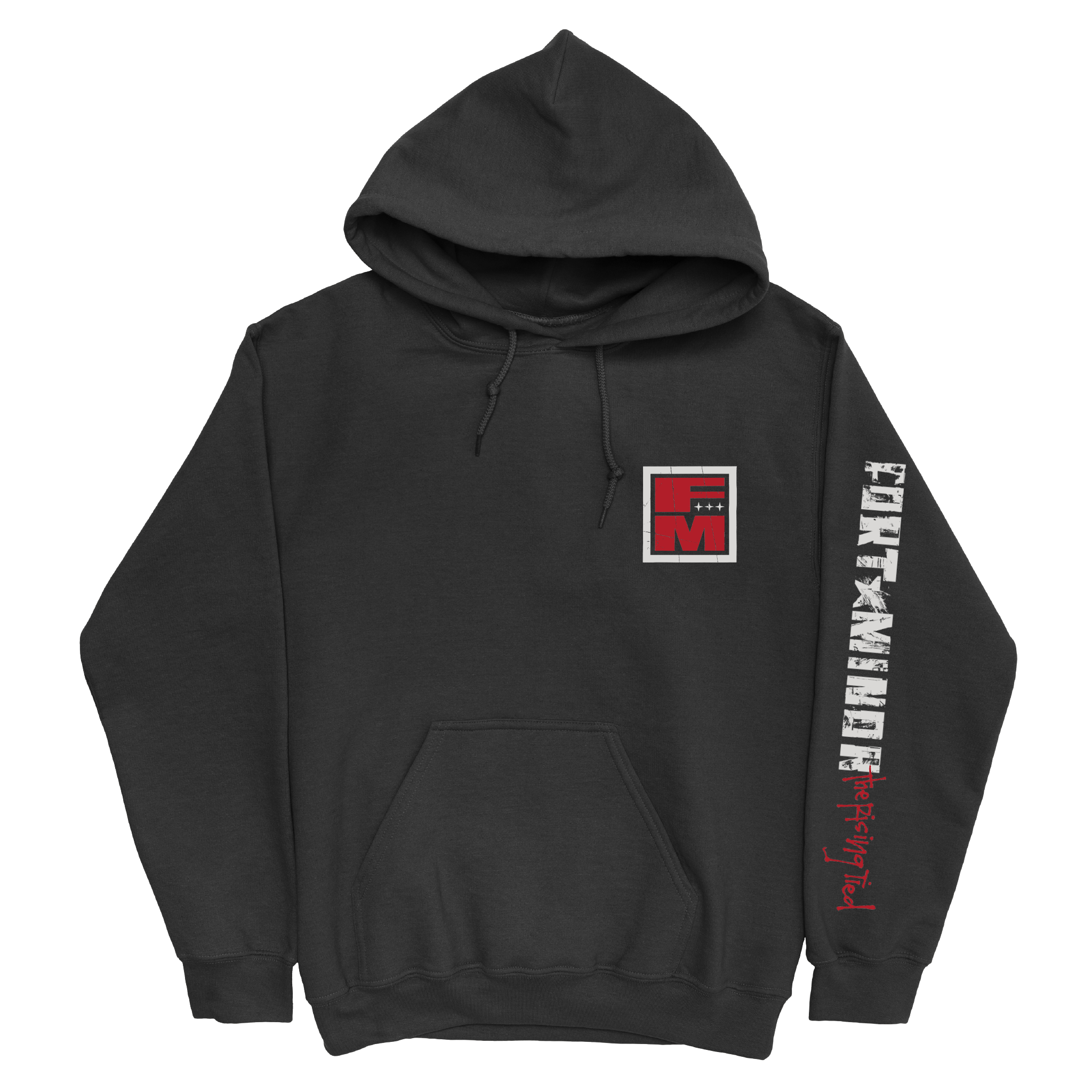 Cover Stack Black Pullover Hoodie – Mike Shinoda Cover Stack Black Pullover Hoodie – Mike Shinoda
