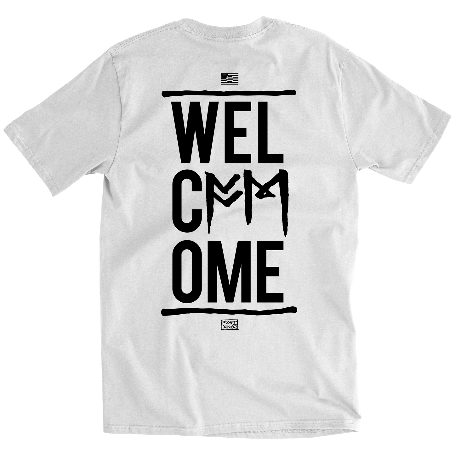 Welcome Back White Tee