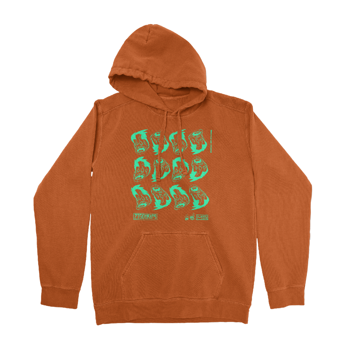 MIKE SHINODA Ziggurats Wave Adobe Hoodie