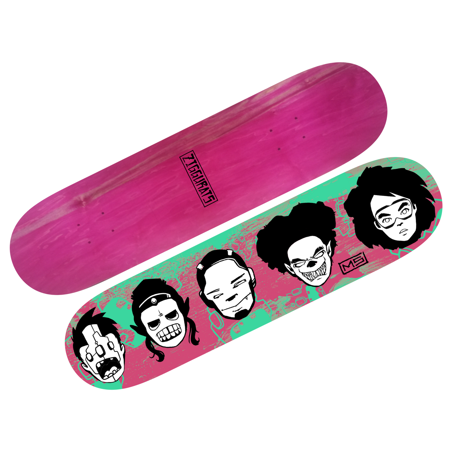 MIKE SHINODA Ziggurats 2022 Skate Deck