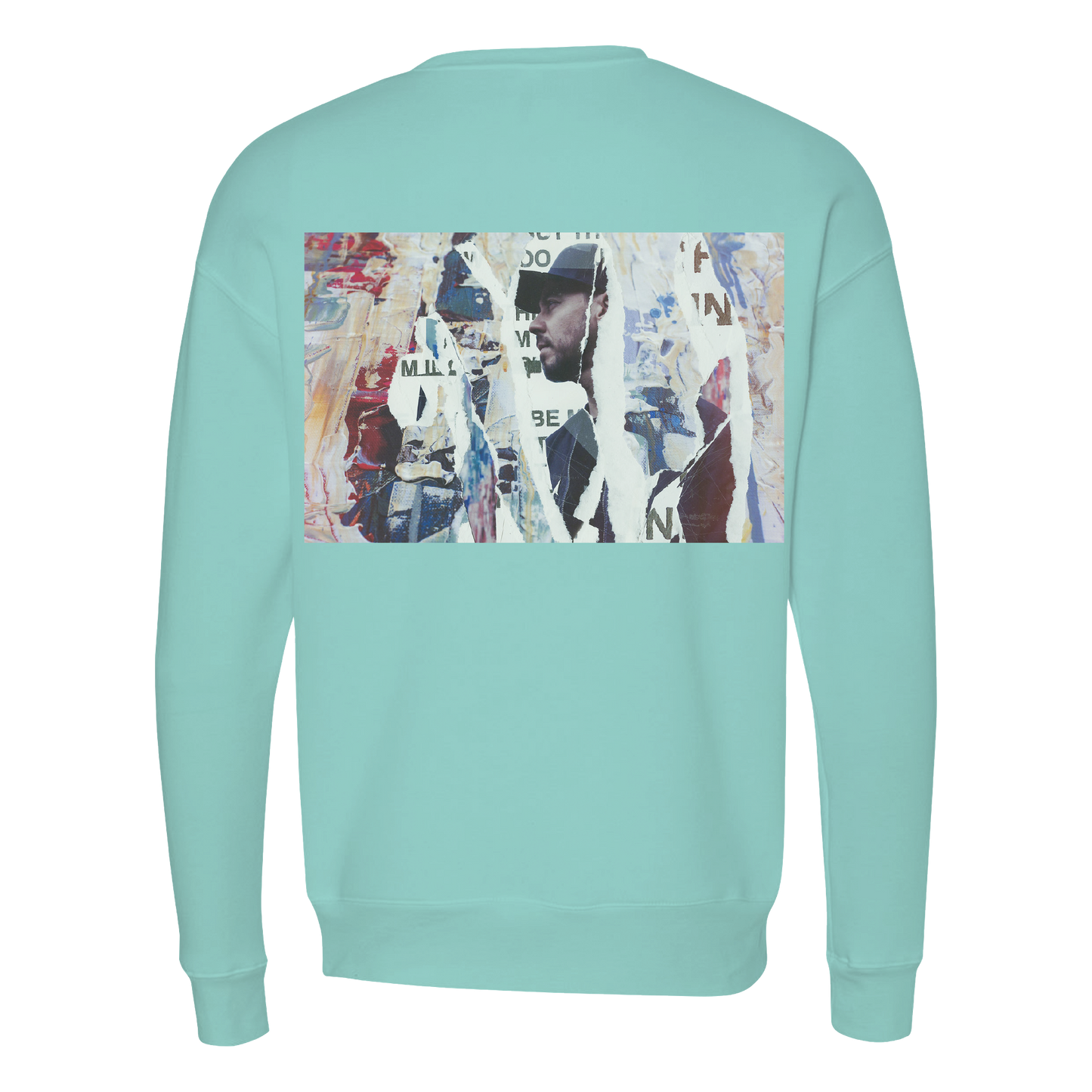 Disrupted Pullover Crewneck