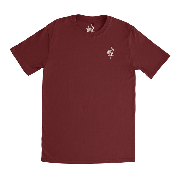 MS Signature Maroon Tee