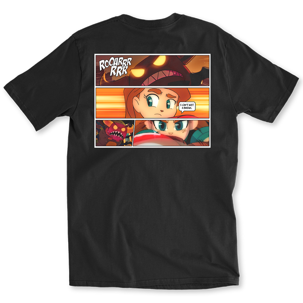 World's On Fire Comic Tee